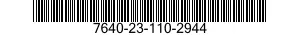 7640-23-110-2944 MAP 7640231102944 231102944
