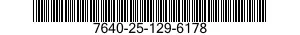 7640-25-129-6178 MAP 7640251296178 251296178