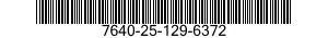 7640-25-129-6372  7640251296372 251296372