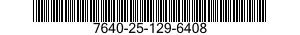 7640-25-129-6408  7640251296408 251296408