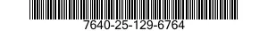 7640-25-129-6764  7640251296764 251296764