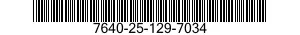 7640-25-129-7034  7640251297034 251297034