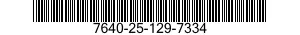 7640-25-129-7334  7640251297334 251297334