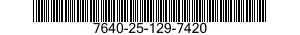 7640-25-129-7420  7640251297420 251297420