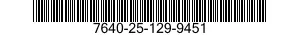 7640-25-129-9451 TRIGLISTE 7640251299451 251299451