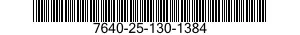 7640-25-130-1384  7640251301384 251301384