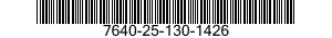 7640-25-130-1426  7640251301426 251301426