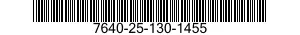 7640-25-130-1455  7640251301455 251301455