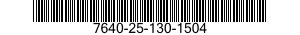 7640-25-130-1504 MAP 7640251301504 251301504