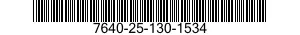 7640-25-130-1534 MAP 7640251301534 251301534