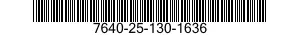 7640-25-130-1636 MAP 7640251301636 251301636