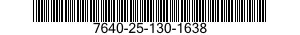 7640-25-130-1638 MAP 7640251301638 251301638