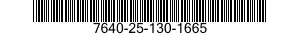 7640-25-130-1665 MAP 7640251301665 251301665