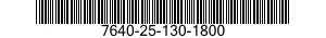 7640-25-130-1800 MAP 7640251301800 251301800