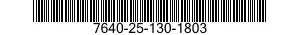 7640-25-130-1803 MAP 7640251301803 251301803