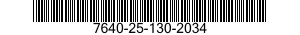 7640-25-130-2034 MAP 7640251302034 251302034