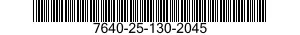 7640-25-130-2045 MAP 7640251302045 251302045
