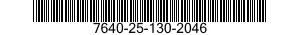 7640-25-130-2046 MAP 7640251302046 251302046