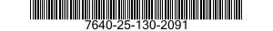 7640-25-130-2091 MAP 7640251302091 251302091