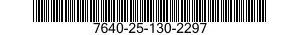 7640-25-130-2297  7640251302297 251302297