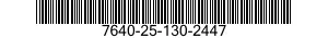 7640-25-130-2447 MAP 7640251302447 251302447