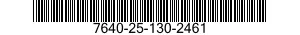 7640-25-130-2461 MAP 7640251302461 251302461
