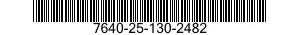 7640-25-130-2482  7640251302482 251302482