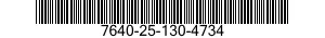 7640-25-130-4734 MAP 7640251304734 251304734