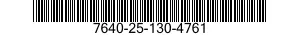 7640-25-130-4761 MAP 7640251304761 251304761