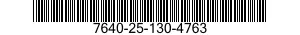 7640-25-130-4763 MAP 7640251304763 251304763