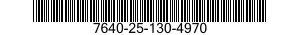7640-25-130-4970  7640251304970 251304970