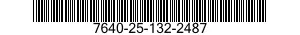 7640-25-132-2487  7640251322487 251322487