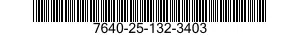 7640-25-132-3403  7640251323403 251323403