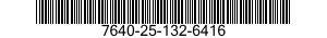 7640-25-132-6416  7640251326416 251326416