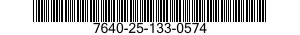 7640-25-133-0574  7640251330574 251330574
