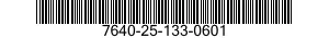 7640-25-133-0601  7640251330601 251330601