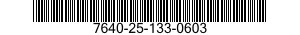 7640-25-133-0603 MAP 7640251330603 251330603