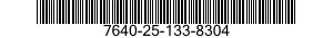 7640-25-133-8304  7640251338304 251338304
