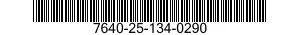 7640-25-134-0290  7640251340290 251340290