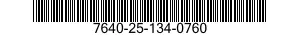 7640-25-134-0760  7640251340760 251340760