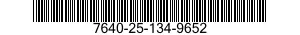 7640-25-134-9652  7640251349652 251349652
