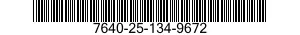 7640-25-134-9672  7640251349672 251349672