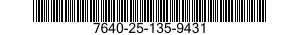 7640-25-135-9431 MAP 7640251359431 251359431
