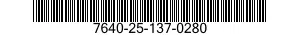 7640-25-137-0280 MAP 7640251370280 251370280
