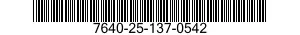 7640-25-137-0542 MAP 7640251370542 251370542