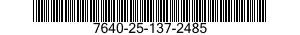 7640-25-137-2485  7640251372485 251372485