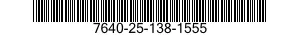7640-25-138-1555 MAP 7640251381555 251381555