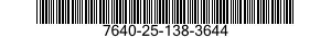 7640-25-138-3644 MAP 7640251383644 251383644