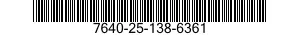 7640-25-138-6361 MAP 7640251386361 251386361