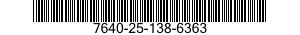 7640-25-138-6363 MAP 7640251386363 251386363